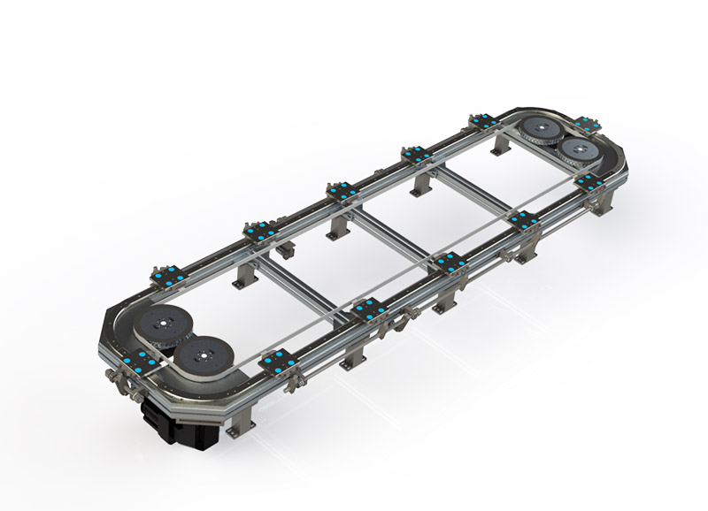 矩形環(huán)形導(dǎo)軌（環(huán)形導(dǎo)軌精密輸送線(xiàn)）