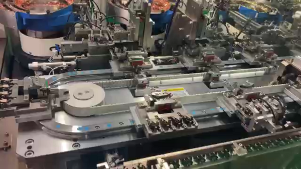 醫(yī)療設(shè)備環(huán)形導軌自動輸送線操作視頻