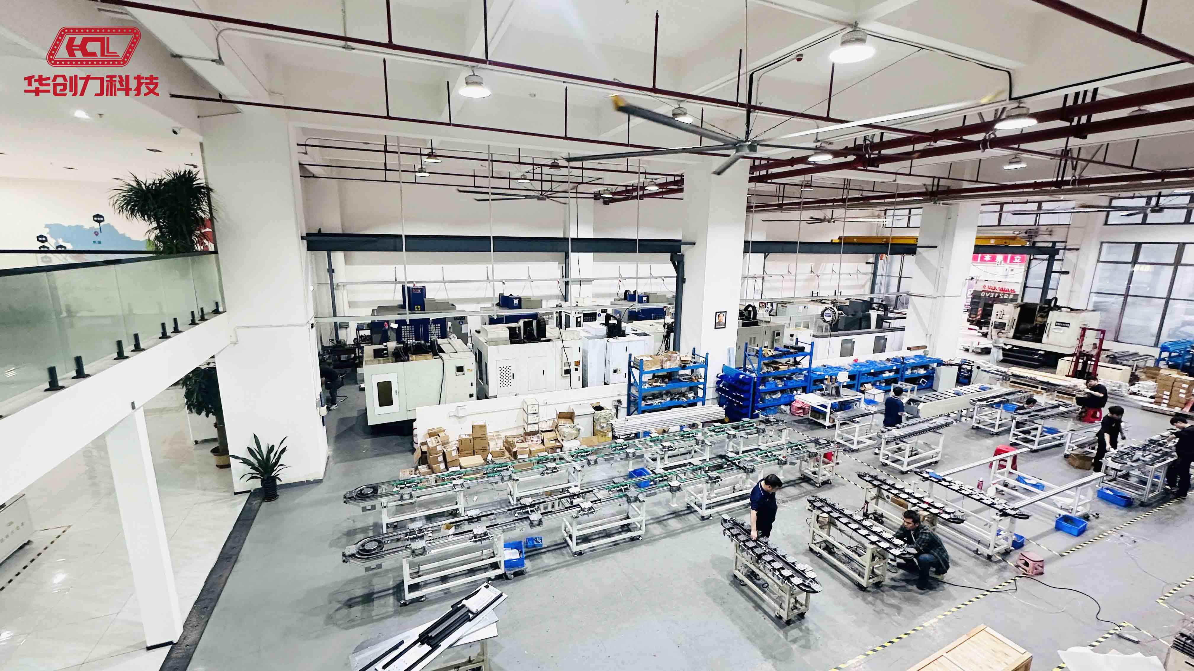 環(huán)形導(dǎo)軌裝配車(chē)間1樓